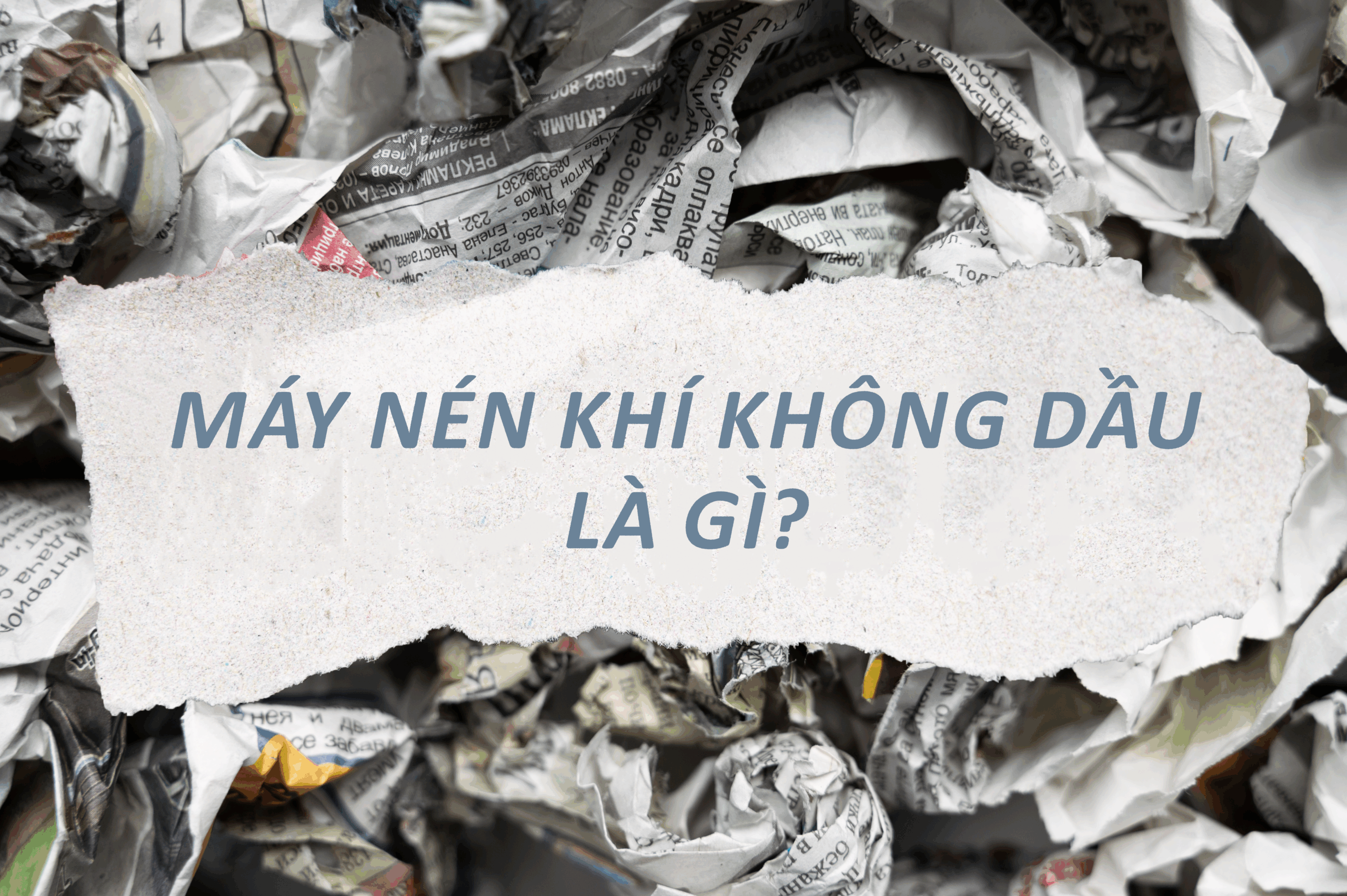 nén khí không dầu